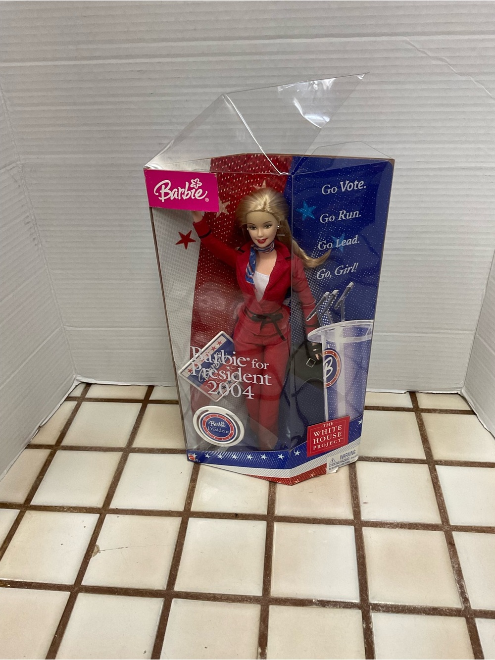 Barbie Red Pantsuit Doll - Barbie Brand